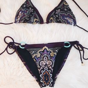 Victoria secret purple bikini